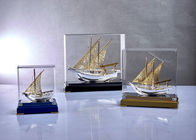 亜鉛合金の利用できるビジネス ギフトの注文のロゴとしてアラビアの漁船文化記念品