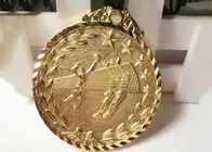 バレーボールの注文のスポーツ メダル、投げる銅の物質的な注文のでき事メダル