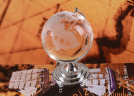 サンド ブラストの世界地図が付いている水晶家の装飾の技術K9の地球の球