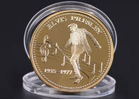 エルヴィス・プレスリーの有名な星の金属のロック・ミュージックの記念品の硬貨の注文のでき事メダル