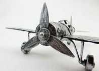 戦闘機のモデル金属の装飾の芸術は事務机の装飾のための鉄材料を制作します